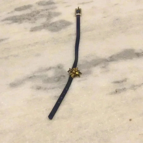 Leather bee bracelet new - Picture 5 of 6